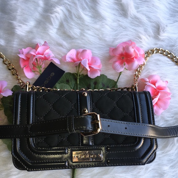 🌟🌿bebe Mini Stephanie Faux Suede Crossbody Olive - Picture 4 of 8